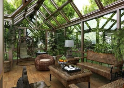 Build a sunroom to boost mood without going outside