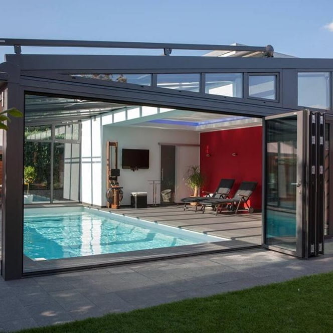 Build a sunroom for pool